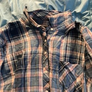 Torrid Long sleeved button down.